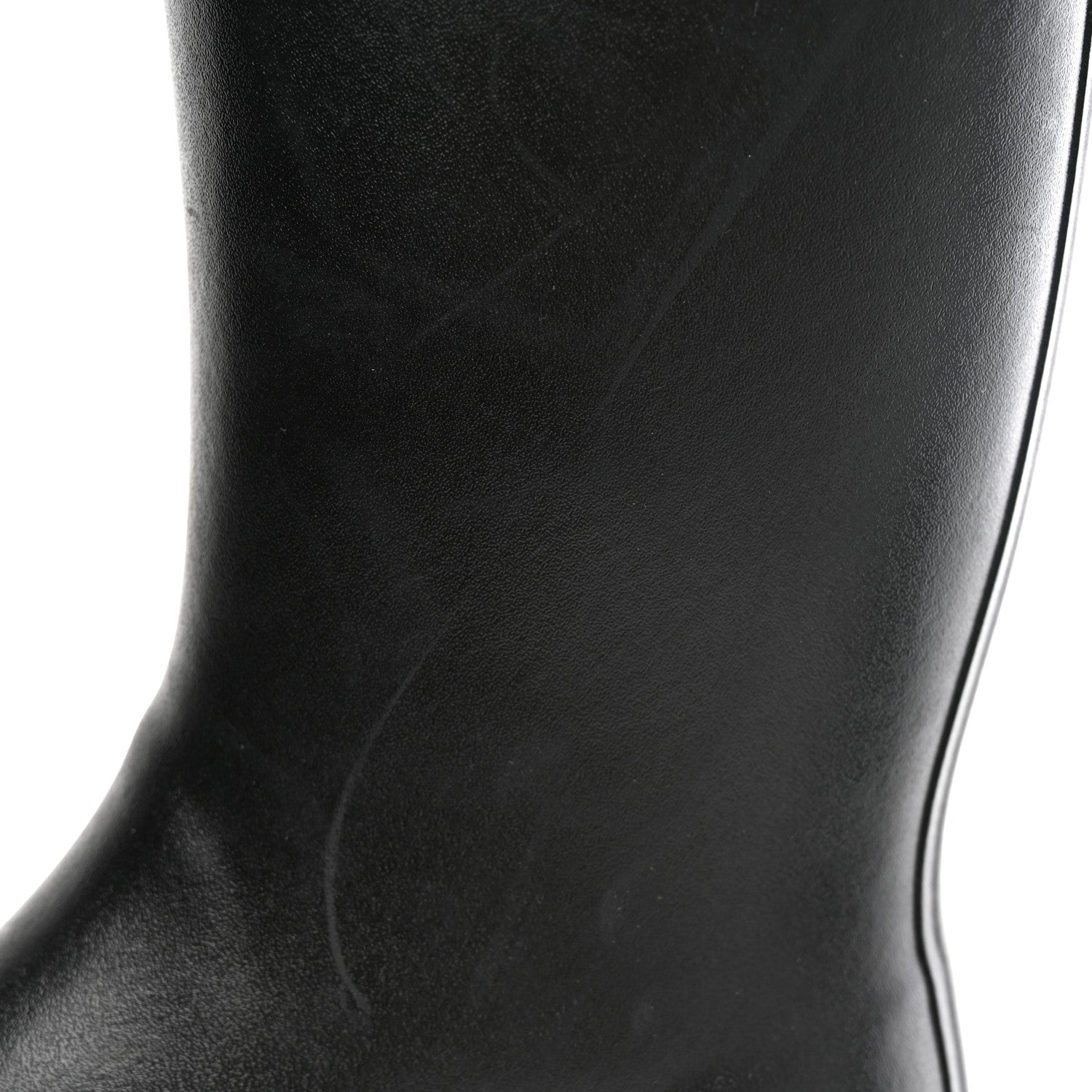 Chanel Caoutchouk CC High Boots 40 Black 14 of 15