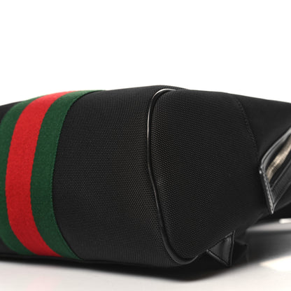 Gucci Techno Canvas Web Backpack Black 10 of 10