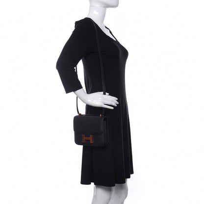 Hermes Epsom Constance 18 Black 2 of 11