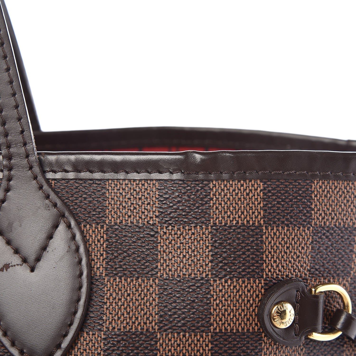 Louis Vuitton Damier Ebene Neverfull MM 14 of 15