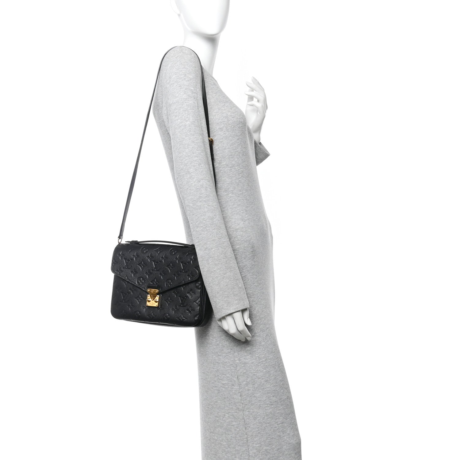 Louis Vuitton Empreinte Pochette Metis Black 2 of 10