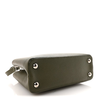 Louis Vuitton Taurillon Capucines BB Khaki 4 of 9