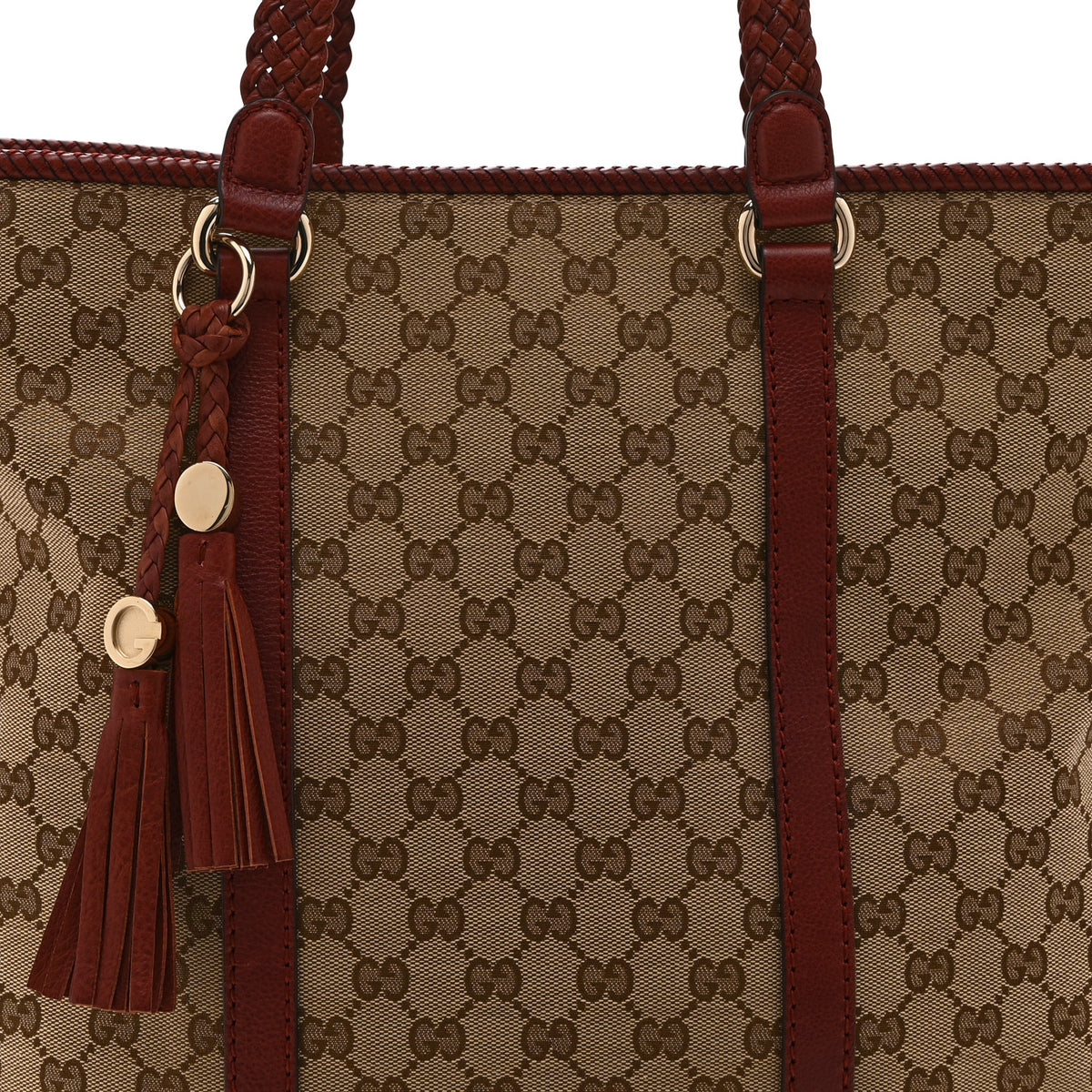 Monogram Large Marrakech Tote Red
