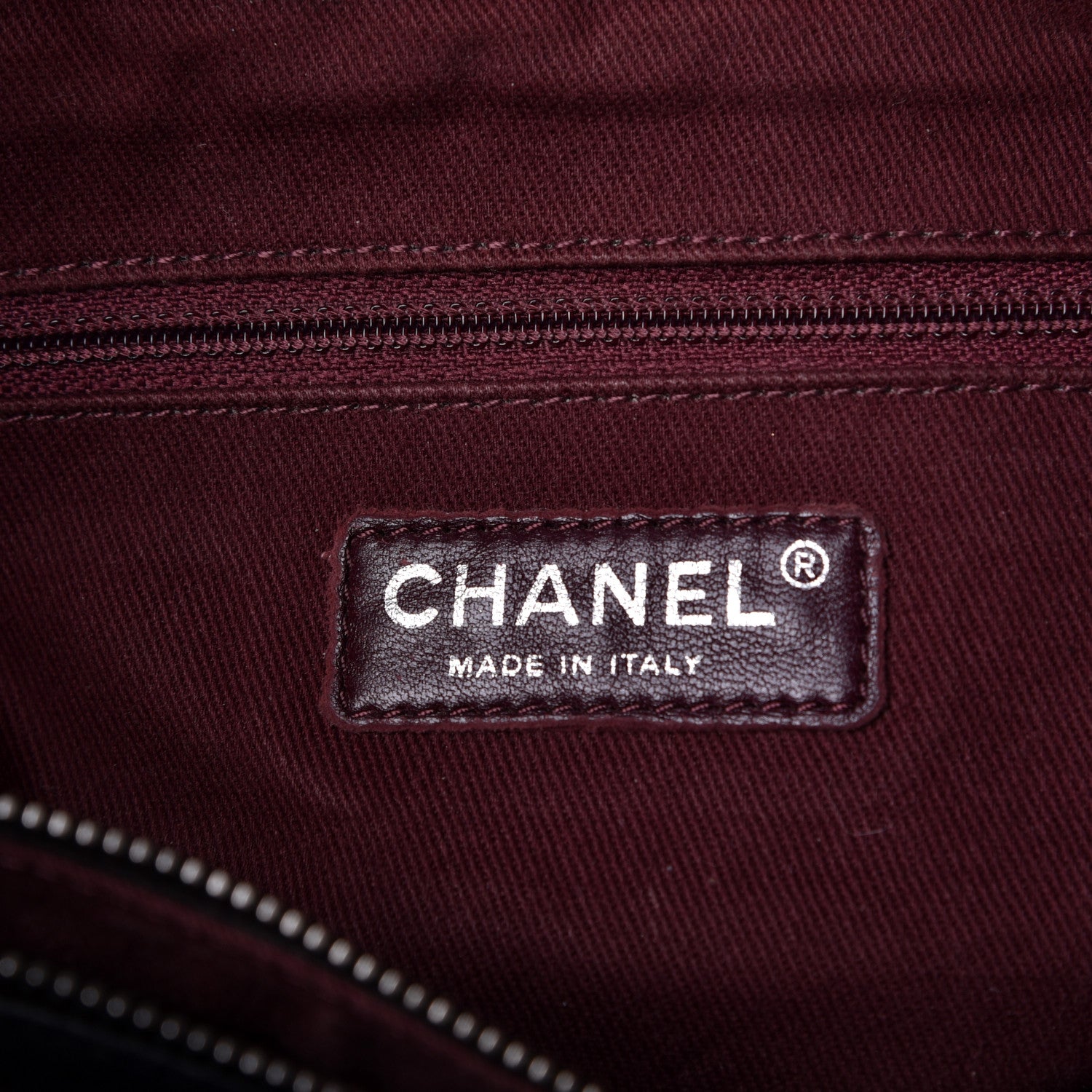 Chanel Lambskin Quilted CC Shopping Tote Black Rose Clair 7 of 10