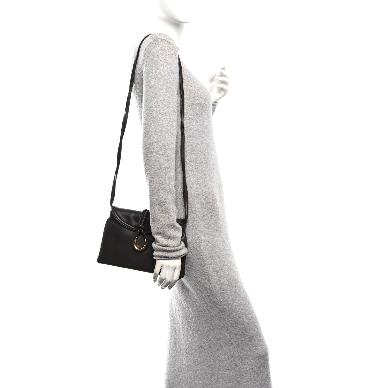 Bottega Veneta Smooth Calfskin Small Liberta Shoulder Bag Fondant 2 of 9