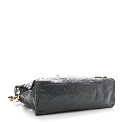 Balenciaga Agneau Classic Gold Hardware S City Gris Fossile 5 of 11