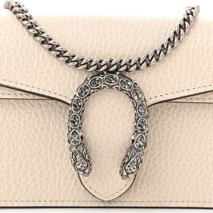 Gucci Dollar Calfskin Crystal Super Mini Dionysus Shoulder Bag Mystic White Black Diamond 7 of 11