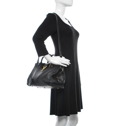 Saint Laurent Calfskin Small Classic Y Cabas Black 2 of 11