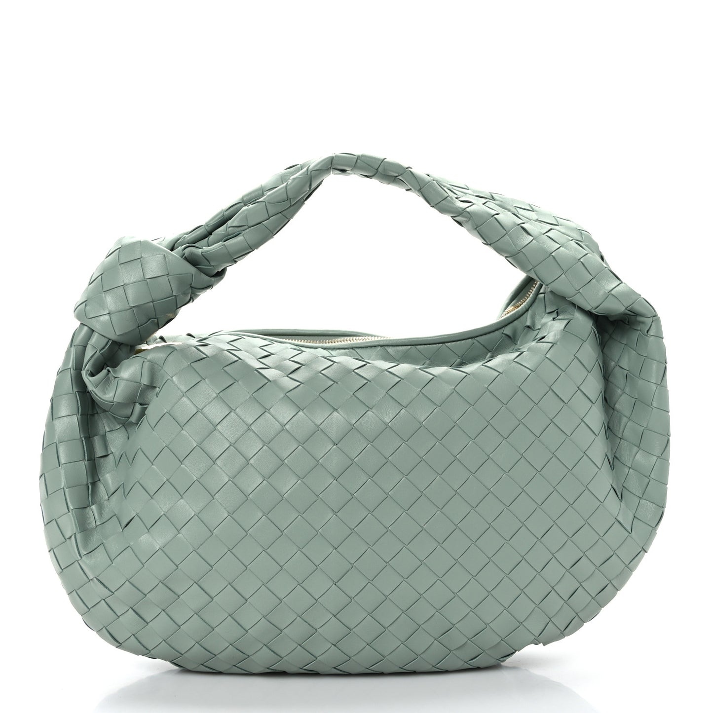 Nappa Intrecciato Small Jodie New Sauge