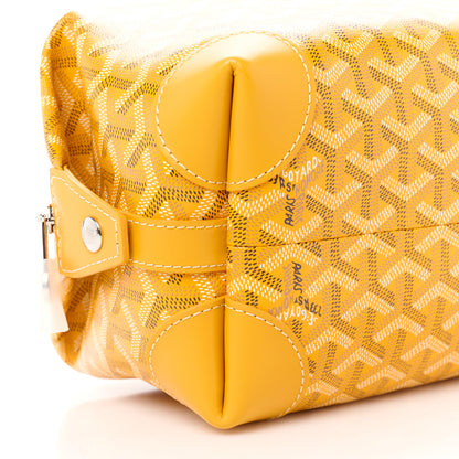 Goyard Goyardine Boeing 25 Trousse de Toilette Yellow 9 of 10