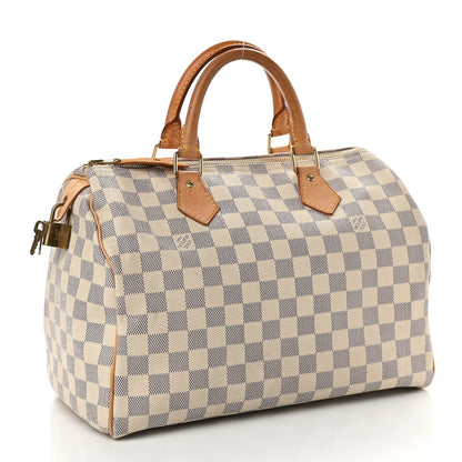 Louis Vuitton Damier Azur Speedy 30 2 of 8