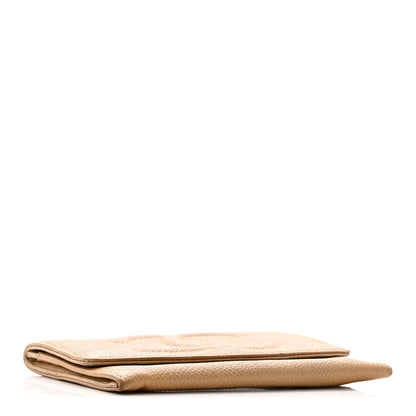 Chanel Caviar Timeless CC Compact Flap Wallet Beige 4 of 12