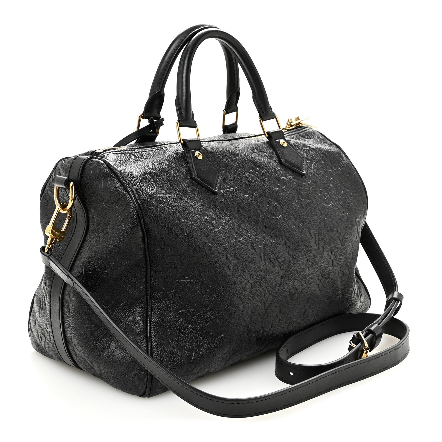 Louis Vuitton Empreinte Monogram Speedy Soft 30 Black 3 of 9