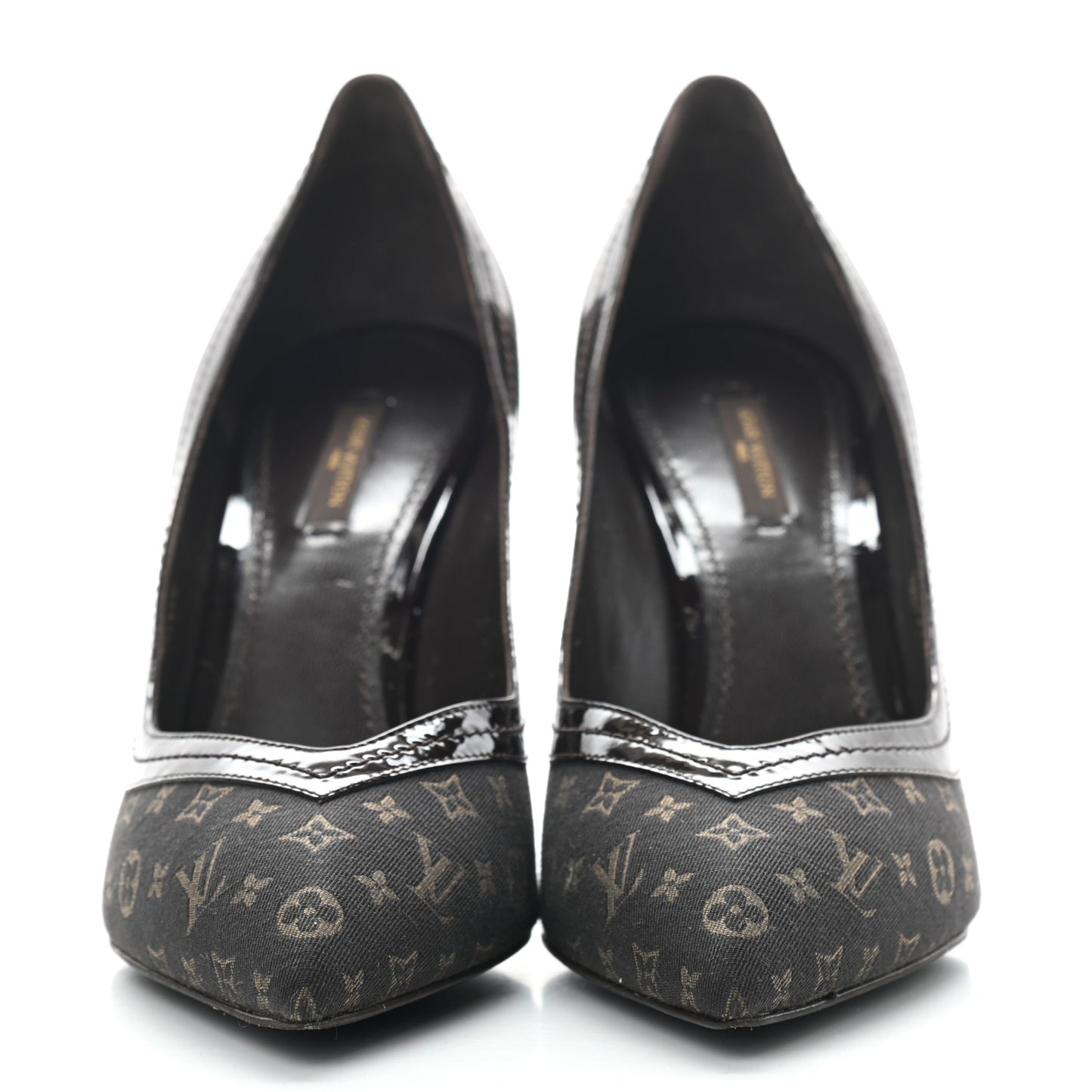 Mini Monogram Luxembourg Pumps 40 Brown