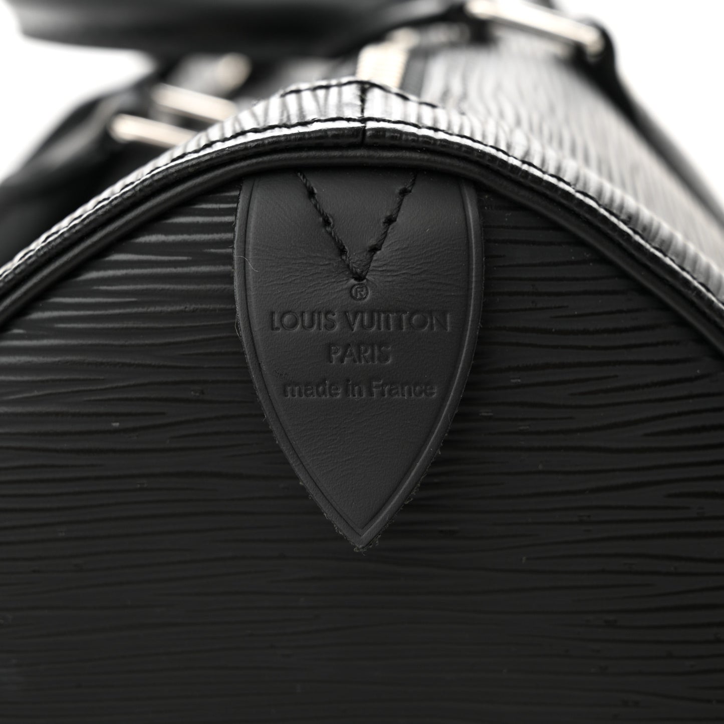 LOUIS VUITTON Epi Speedy 30 Black