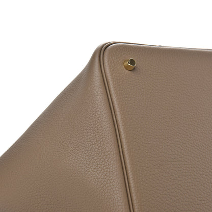 Hermes Taurillon Clemence Picotin Lock 22 MM Etoupe 7 of 9