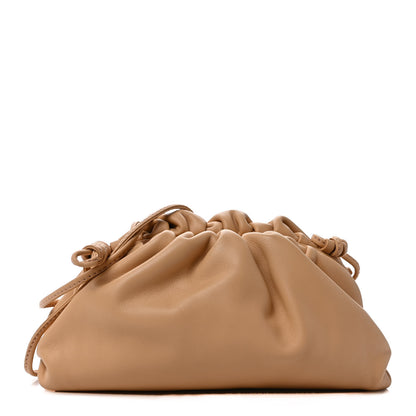 Bottega Veneta Butter Calfskin The Mini Pouch Almond 1 of 8