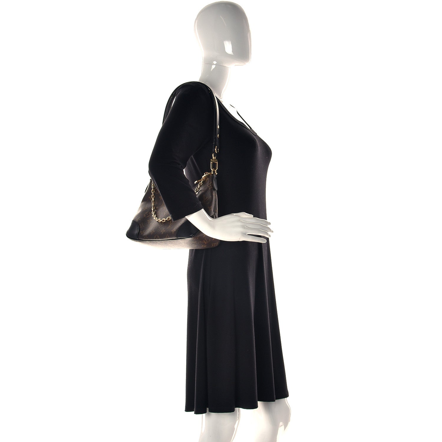 Louis Vuitton Monogram Boulogne NM Black 2 of 15