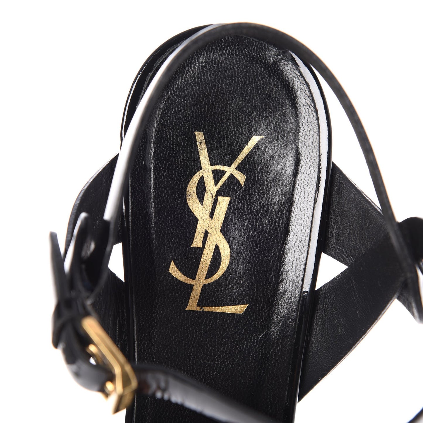 Patent Tribute 105 Platform Sandals 38 Black