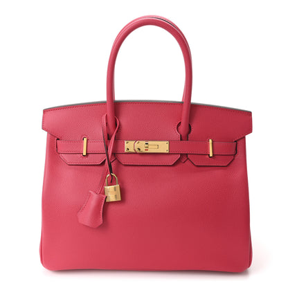 Hermes Epsom Birkin 30 Rose Extreme 1 of 10