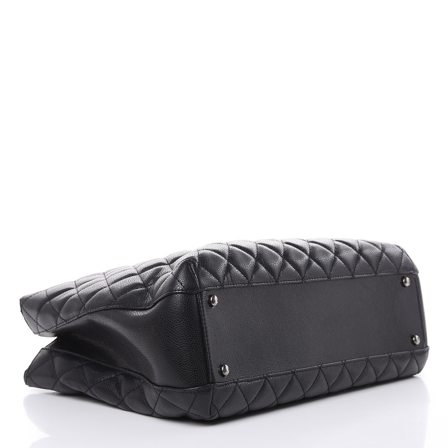 Chanel Caviar Quilted City Shopping Tote Black 4 of 14