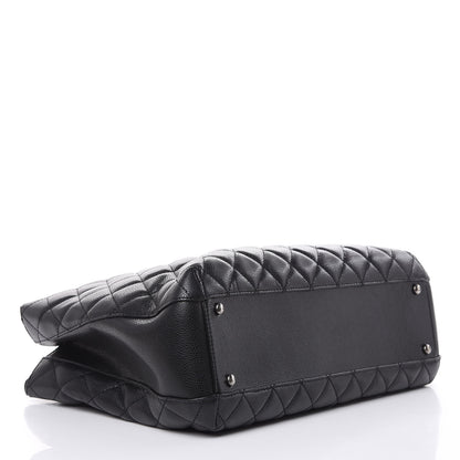 Chanel Caviar Quilted City Shopping Tote Black 4 of 14