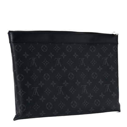 Louis Vuitton Monogram Eclipse Discovery Pochette GM 3 of 14