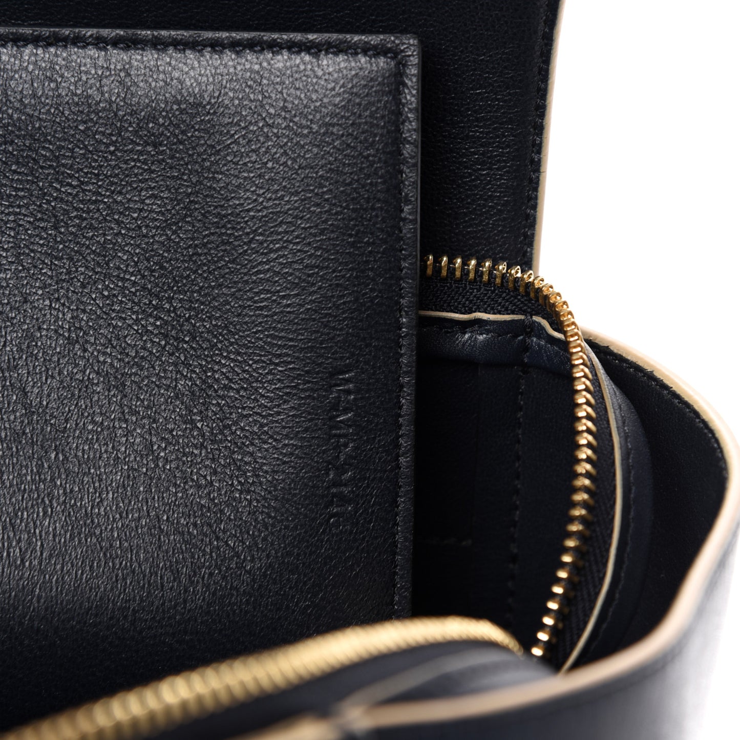 Palmelato Calfskin Mini Belt Bag Navy