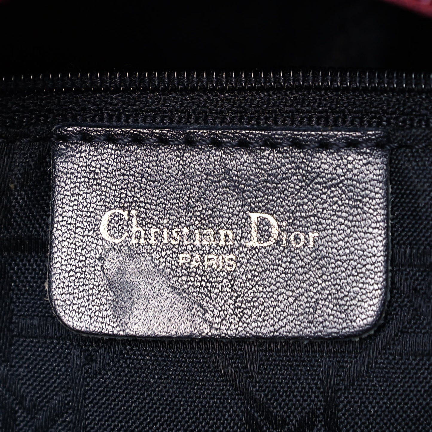 Patent Medium Lady Dior Red