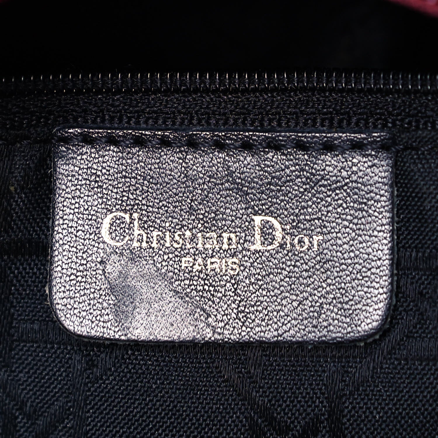 Christian Dior Patent Medium Lady Dior Red 7 of 14