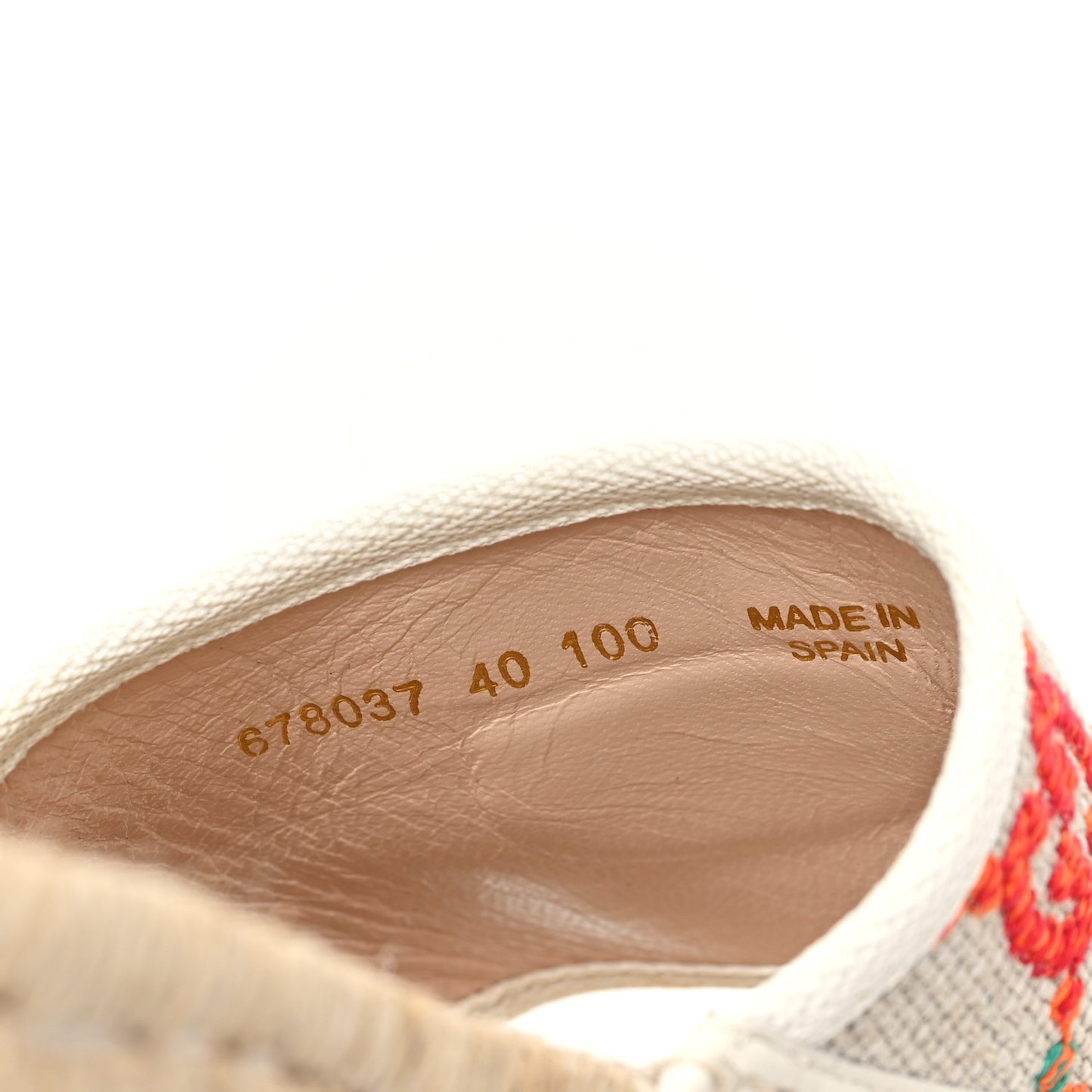 Linen Psychedelic Mini GG Monogram Slide Sandals 40 Multicolor