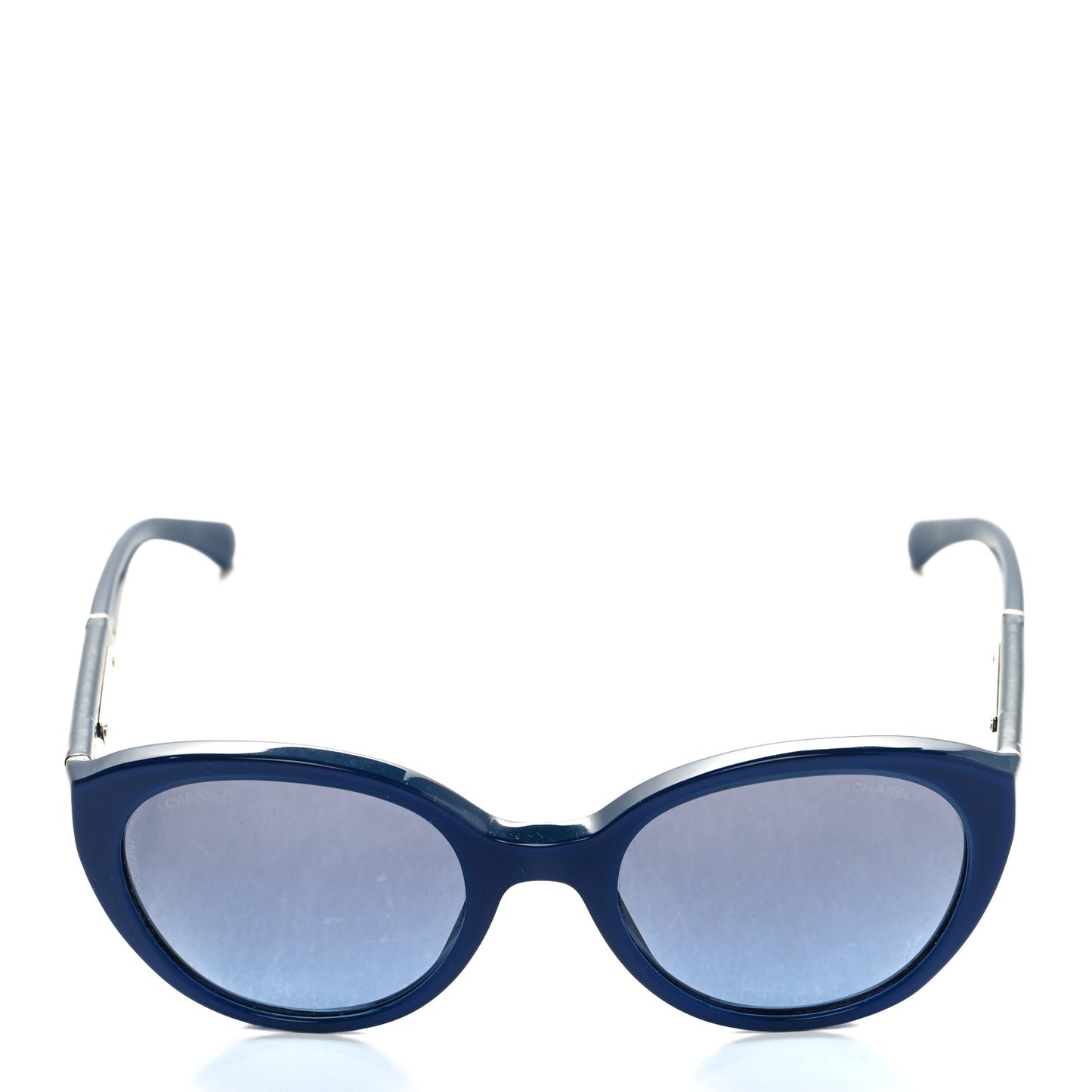 Acetate Cat Eye Sunglasses 5252Q Blue