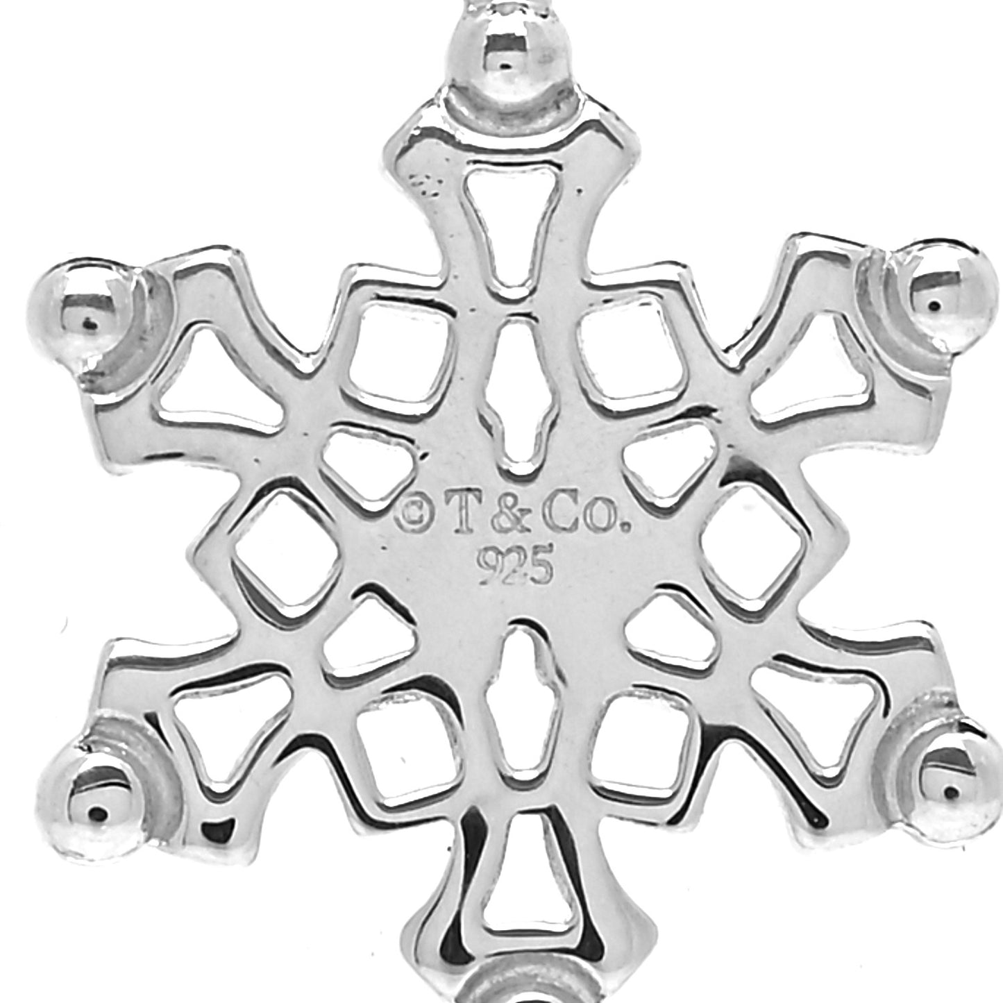 Sterling Silver Snowflake Charm