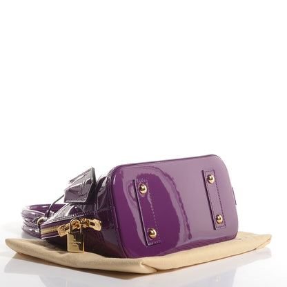 Louis Vuitton Vernis Alma BB Amethyste 4 of 6