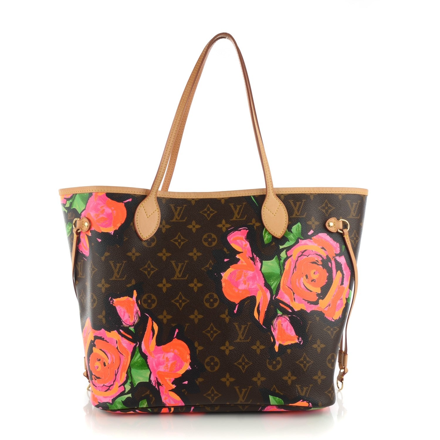 Louis Vuitton Monogram Roses Neverfull MM 1 of 7