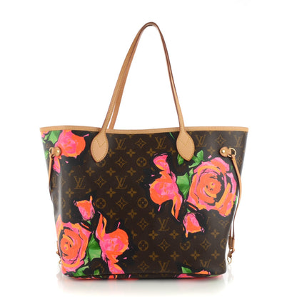 Louis Vuitton Monogram Roses Neverfull MM 1 of 7