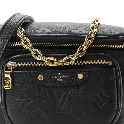 Louis Vuitton Empreinte Mini Bumbag Black 6 of 8