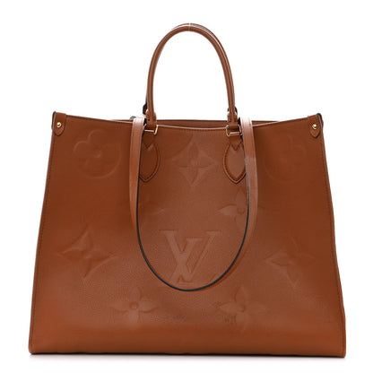 Louis Vuitton Empreinte Monogram Giant Onthego GM Cognac 1 of 13