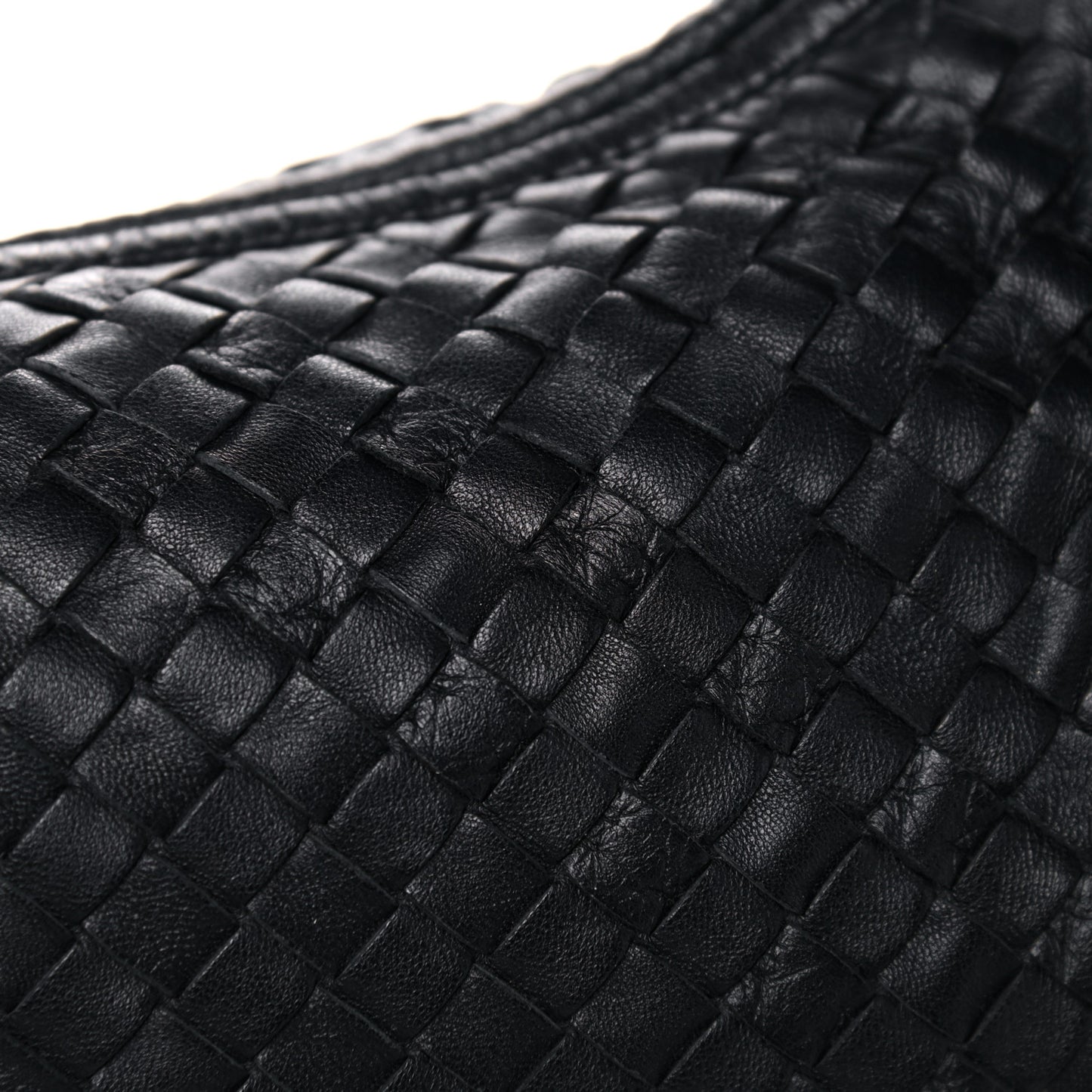 Nappa Intrecciato Large Veneta Hobo Tourmaline