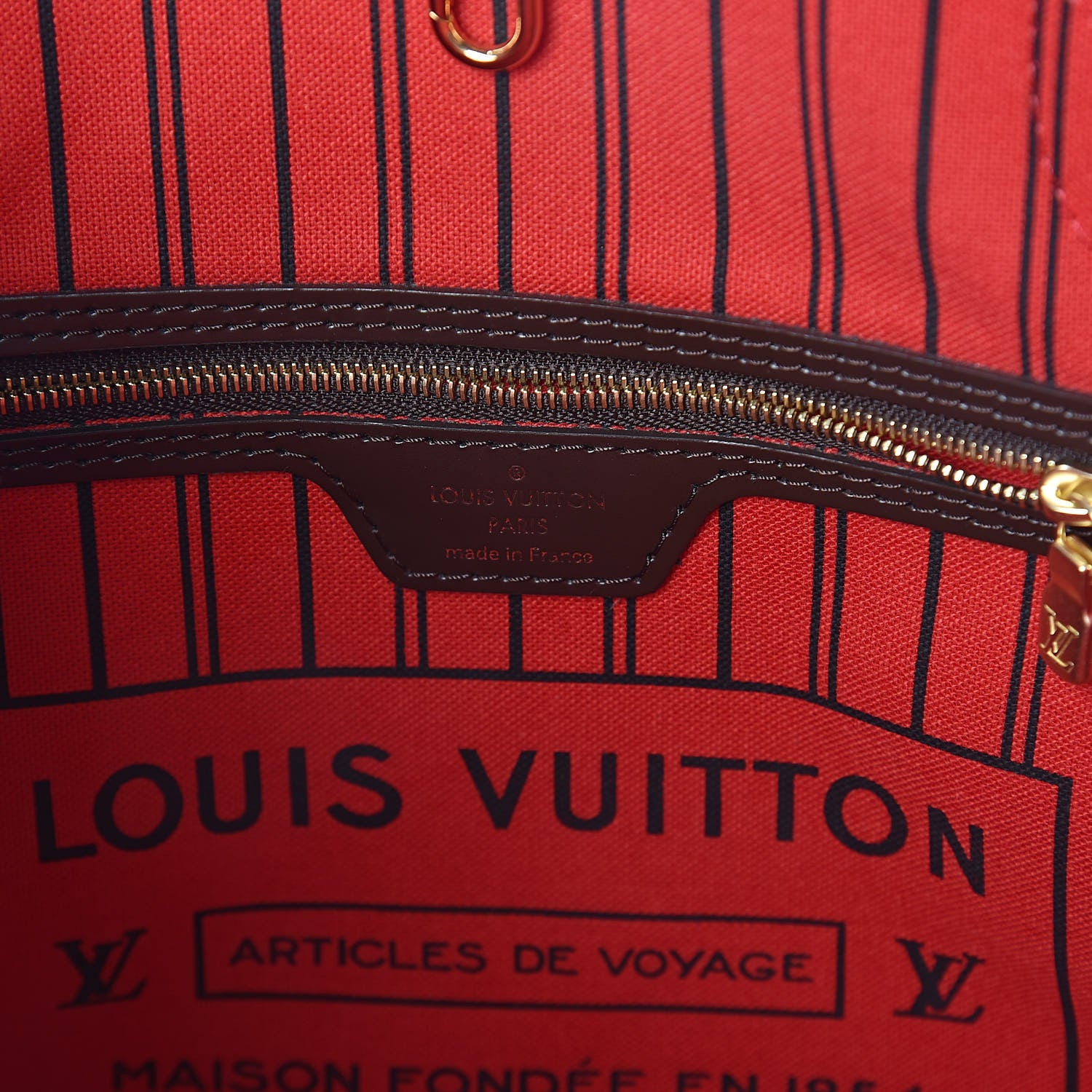 Louis Vuitton Damier Ebene Neo Neverfull PM 6 of 10