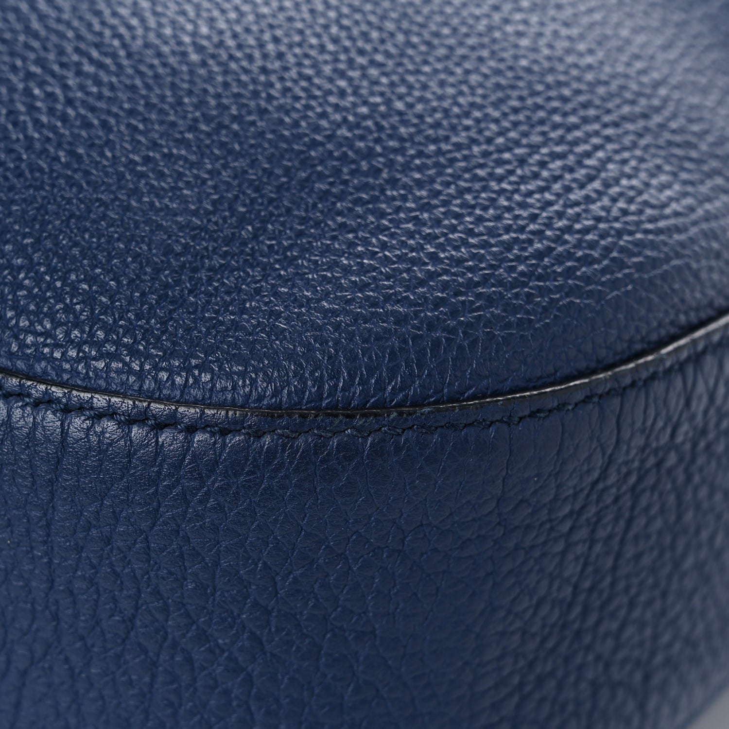Gucci Soft Grained Calfskin Large Jackie Hobo Classic Blue Marine 12 of 26