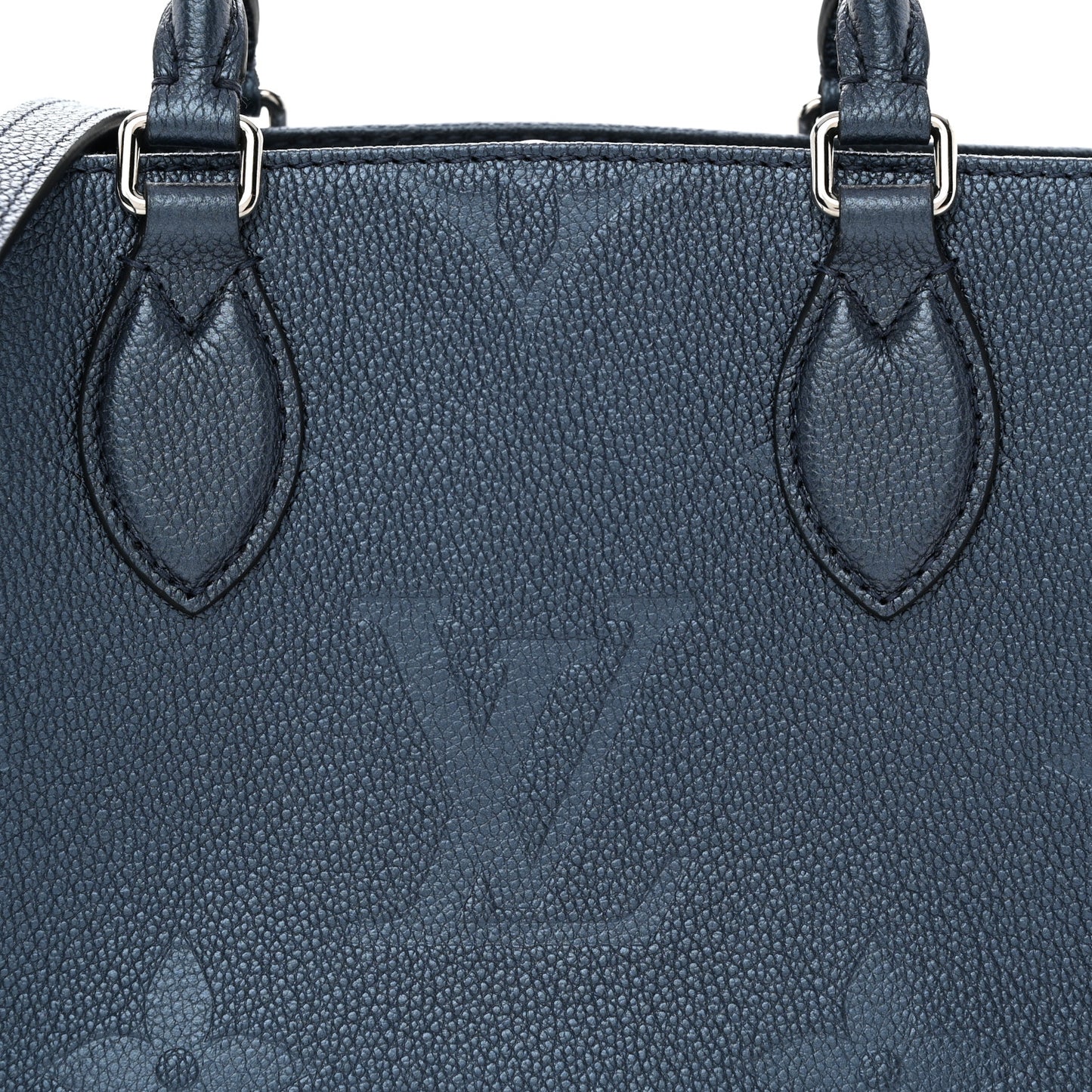 Metallic Empreinte Monogram Giant Onthego PM Navy Nacre