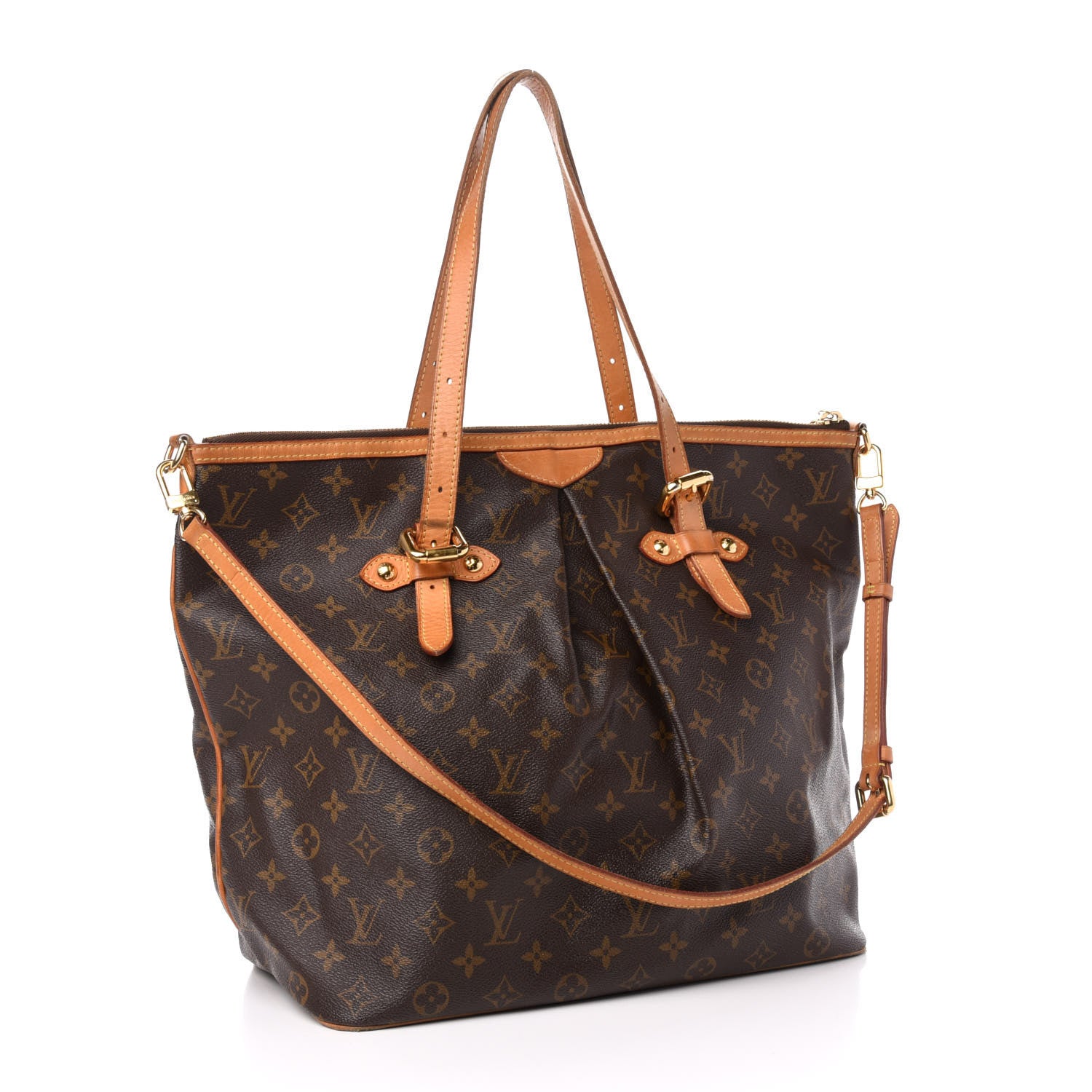Louis Vuitton Monogram Palermo GM 4 of 17