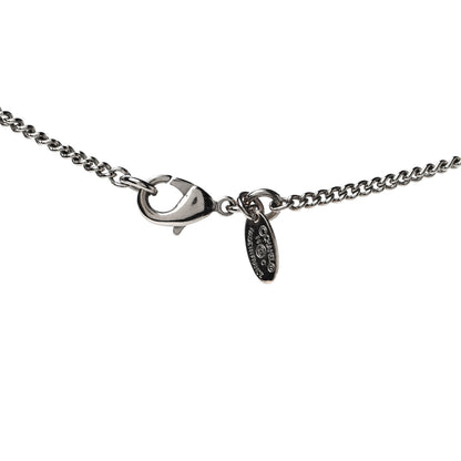 Chanel Enamel Pearl CC Baroque Drop Necklace Black Gold 3 of 4
