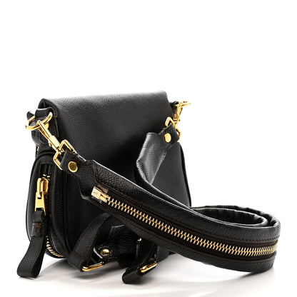 Tom Ford Calfskin Mini Jennifer Crossbody Bag Brown 3 of 14