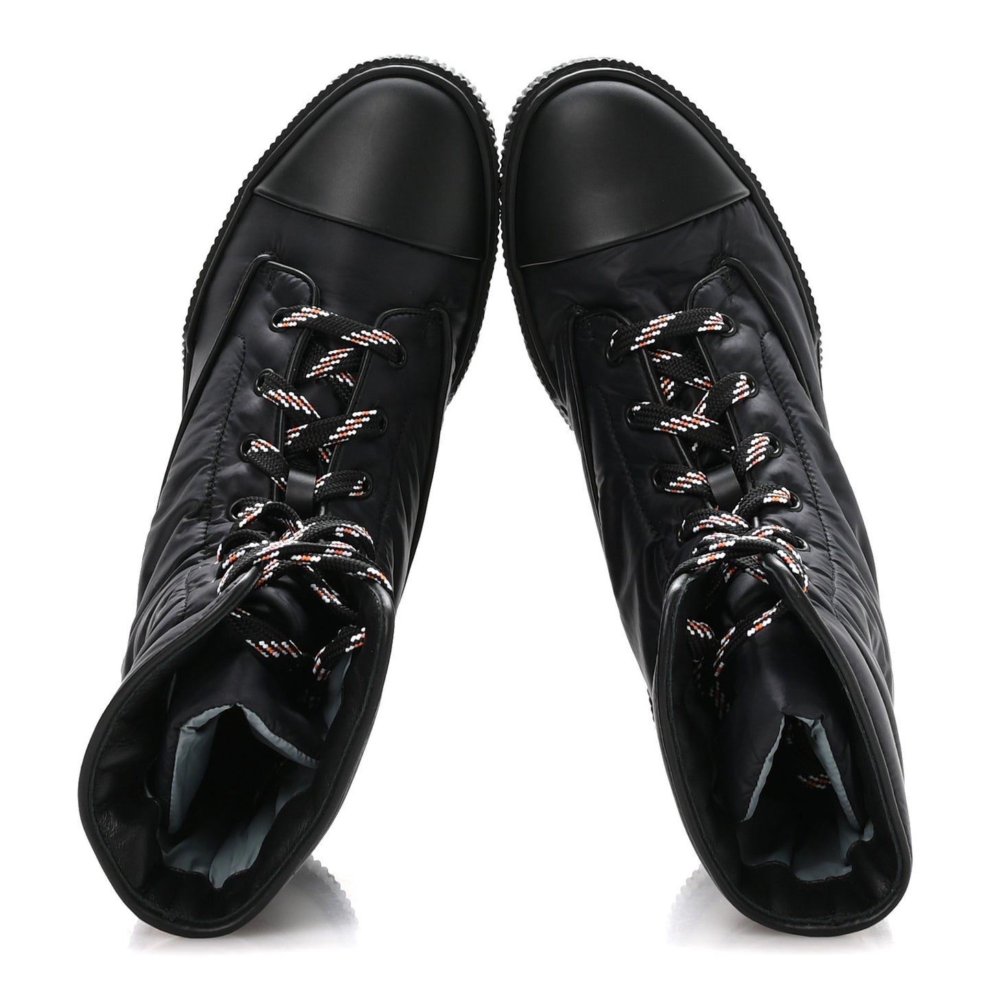 Calfskin Parachute Fresh Ankle Boots 39 Black
