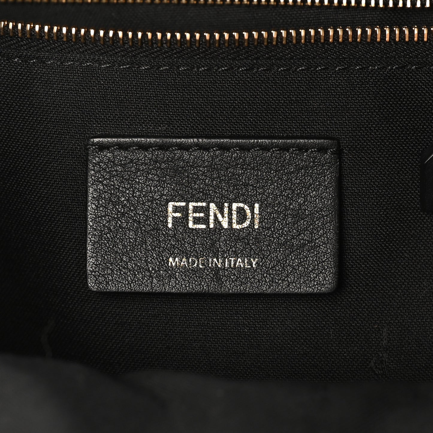 Vitello Bi-Color FF 1974 Embossed Mini Backpack Maya Black