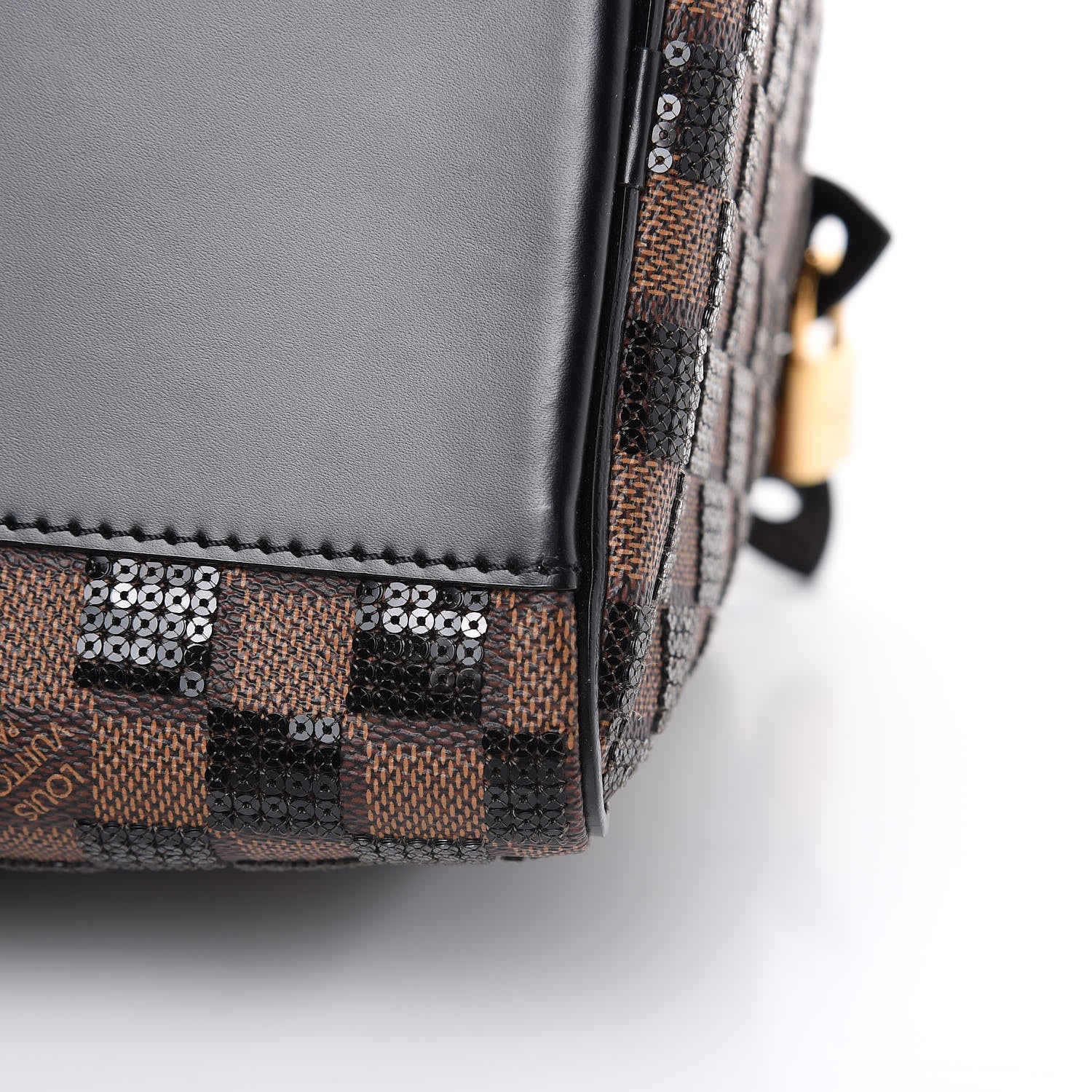 Louis Vuitton Damier Paillettes Speedy 30 Black 10 of 10