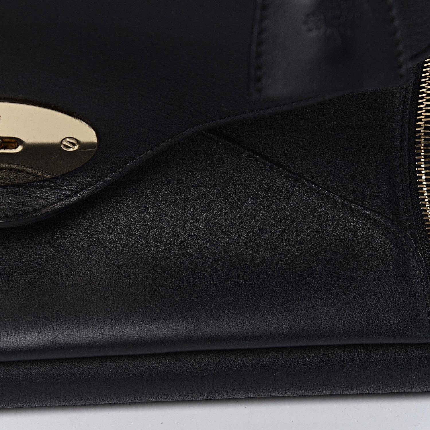 Mulberry Silky Calf Medium Willow Tote Black 16 of 17