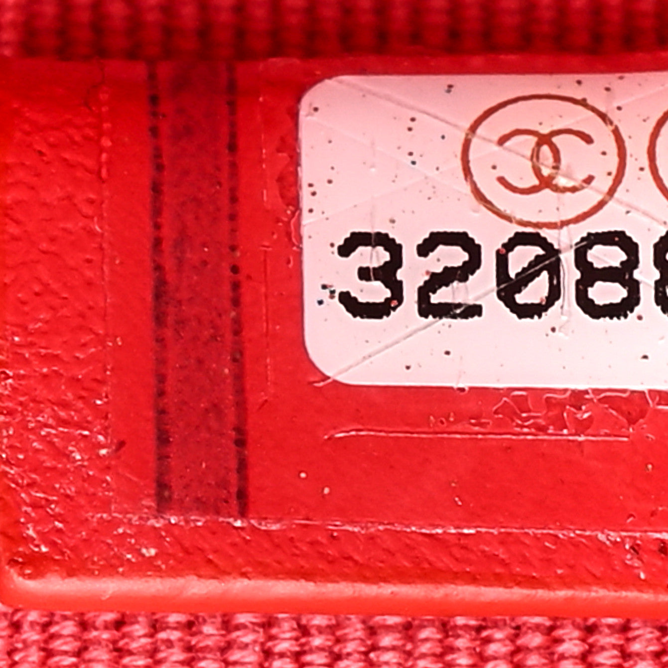 Chanel Lambskin Quilted Mini Lacquered Chain Clutch Red 7 of 9